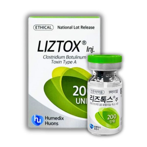 Liztox 200U Huons Biopharma BioPure 200-unit botulinum toxin vial