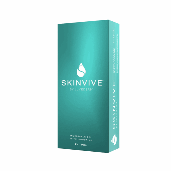 Juvederm Skinvive 1ml*2 Juvederm VYCROSS HA microdroplet skin-quality booster on white background