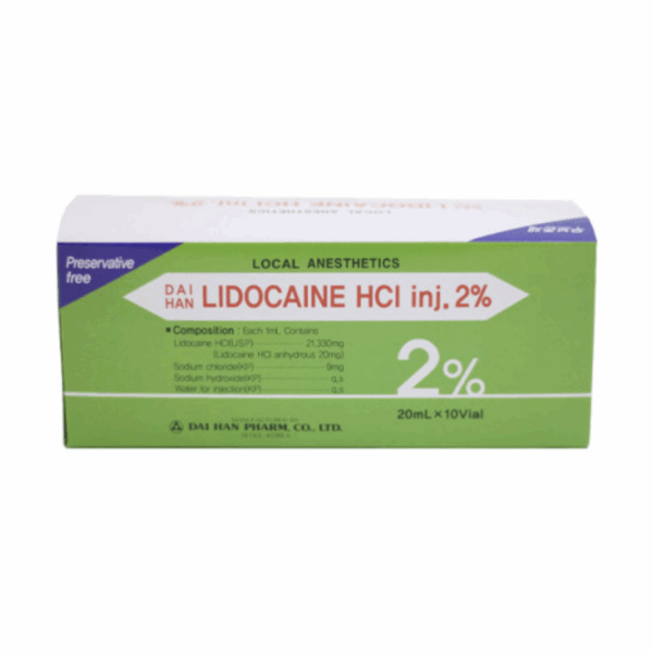 Daihan Lidocaine 2% 20ml*10