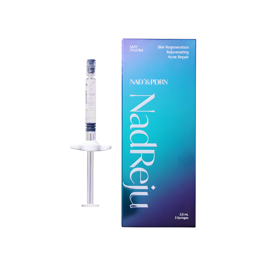 NadReju 2.5ml*3 NadReju NAD+ PDRN cellular rejuvenation skin booster on white background