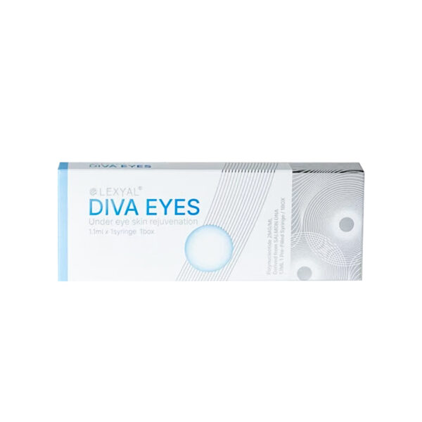 DIVA EYE PN 2mg*1.1ml DIVA PN periorbital / eye rejuvenation booster on white background