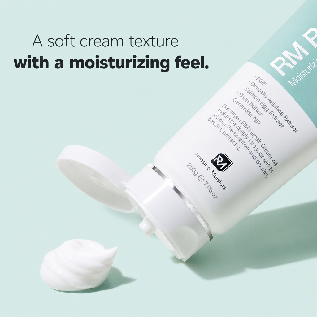 Dermagen RM Repair Cream 200g application