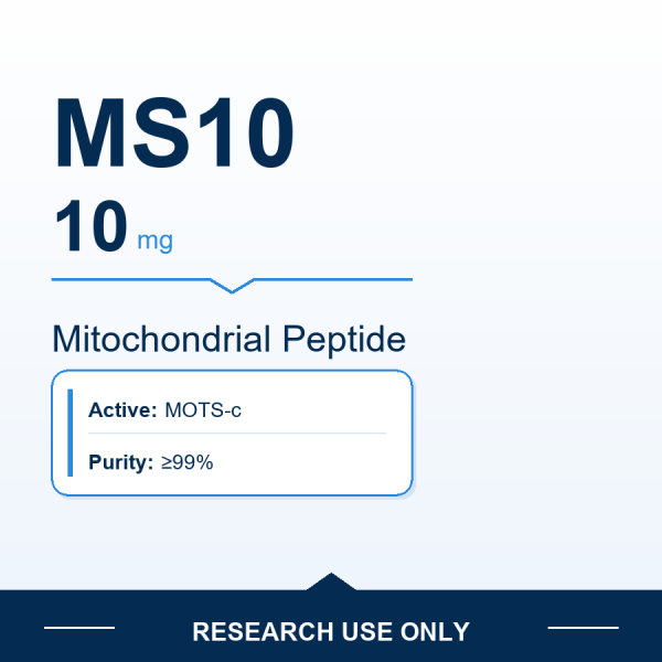 MOTS-c MS10 10 mg research-use product image