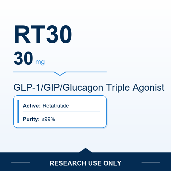 Retatrutide RT30 30 mg research-use product image