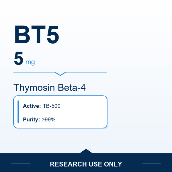 TB-500 BT5 5 mg research-use product image